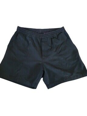 Vintage 1980s MTO Retro aesthetic Cotton Beach Shorts Size Large